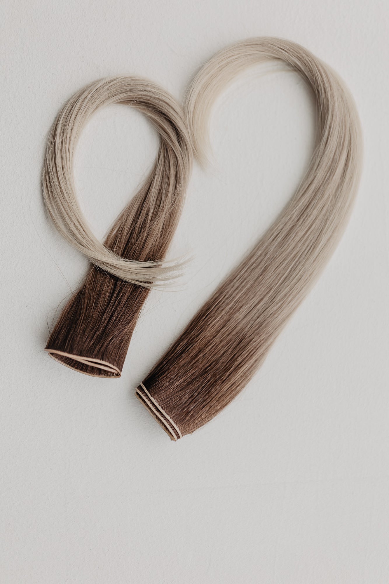 BellaHair Genius Tresse - 55 cm (Weft) Extension 70g - 100% europäisches Echthaar