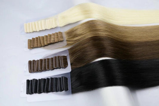 BellaHair Tape-In Extension - 45 cm - 25g - 100% europäisches Echthaar